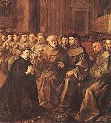 HERRERA, Francisco de, the Elder St Bonaventure Joins the Franciscan Order g oil